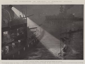 フランスの潜水艦、驚きの攻撃